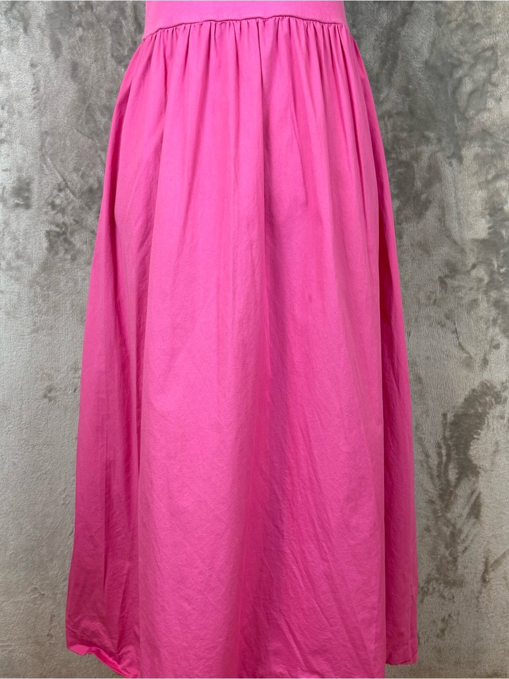 Old Navy Fit and Flare Combination Midi Sleeveless Pink Dress Sz M - Picture 3 of 14